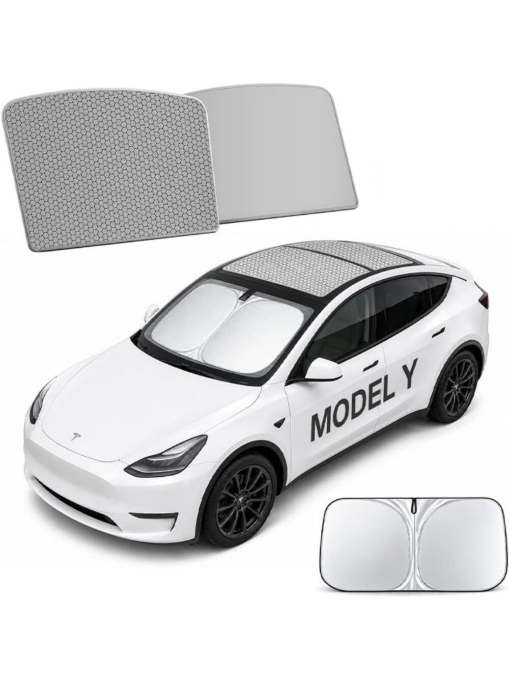 Sunshade Roof Accessories for Model Y 2020-2025 | Heat Insulation & UV